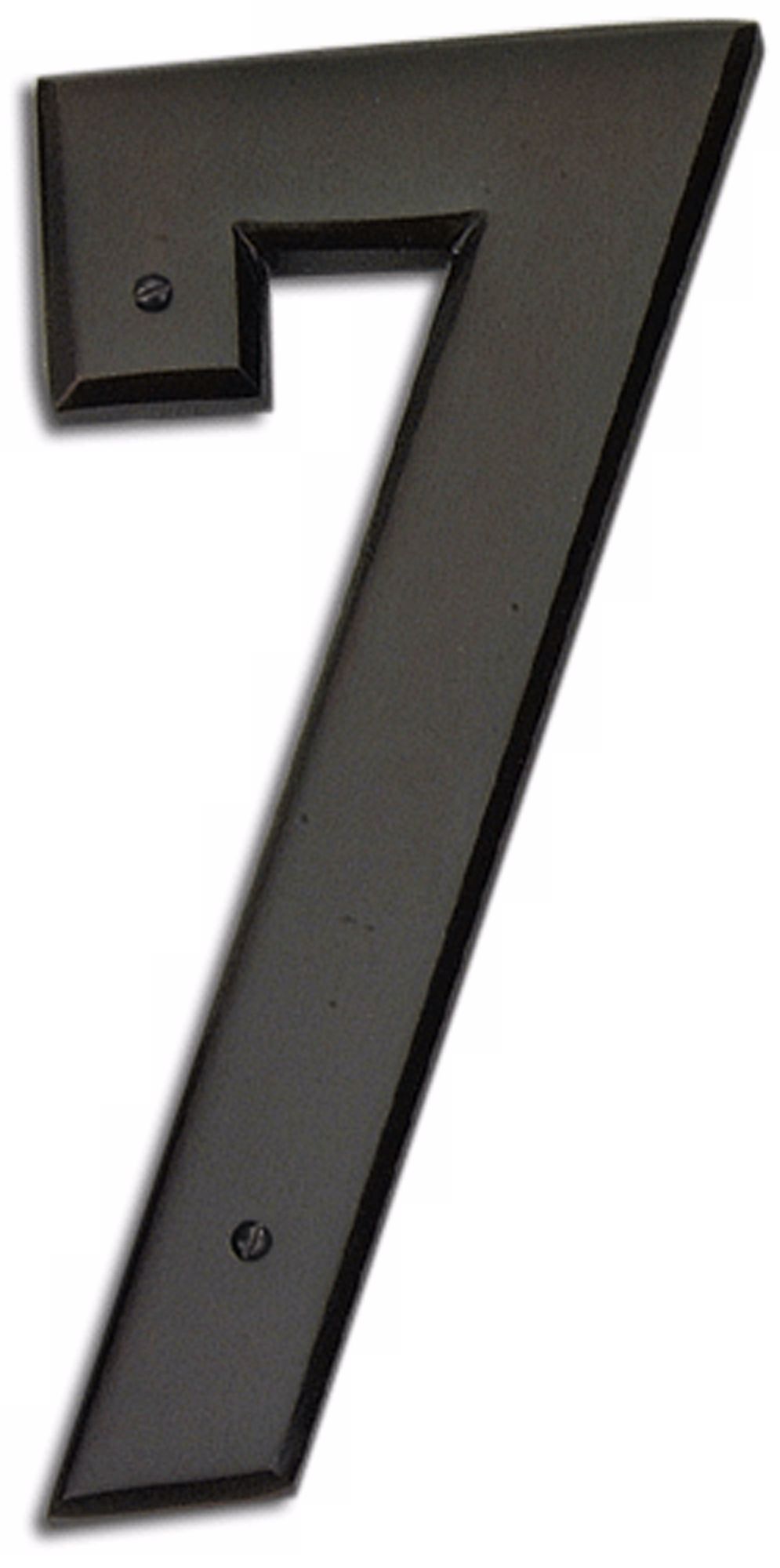 Mission Aged Bronze Finish House Number 7