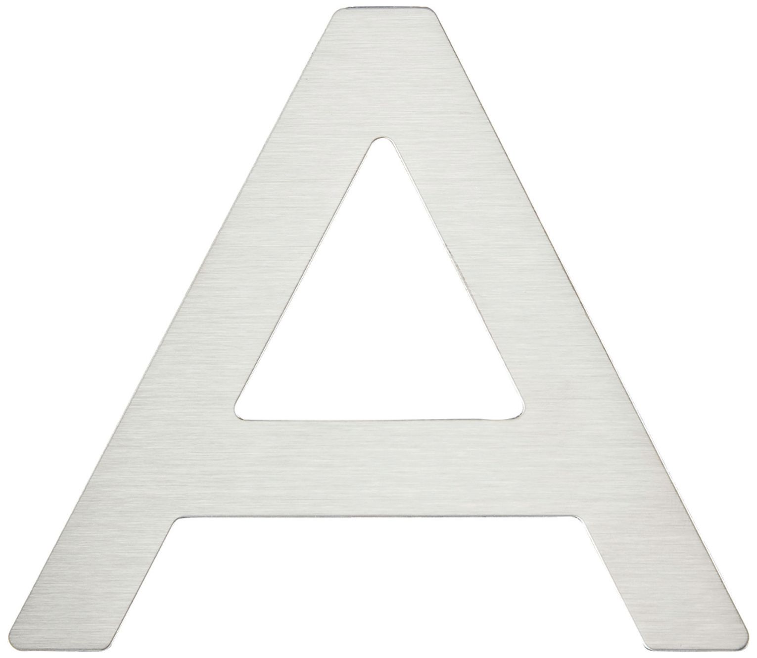 Paragon Collection Stainless Steel House Letter A