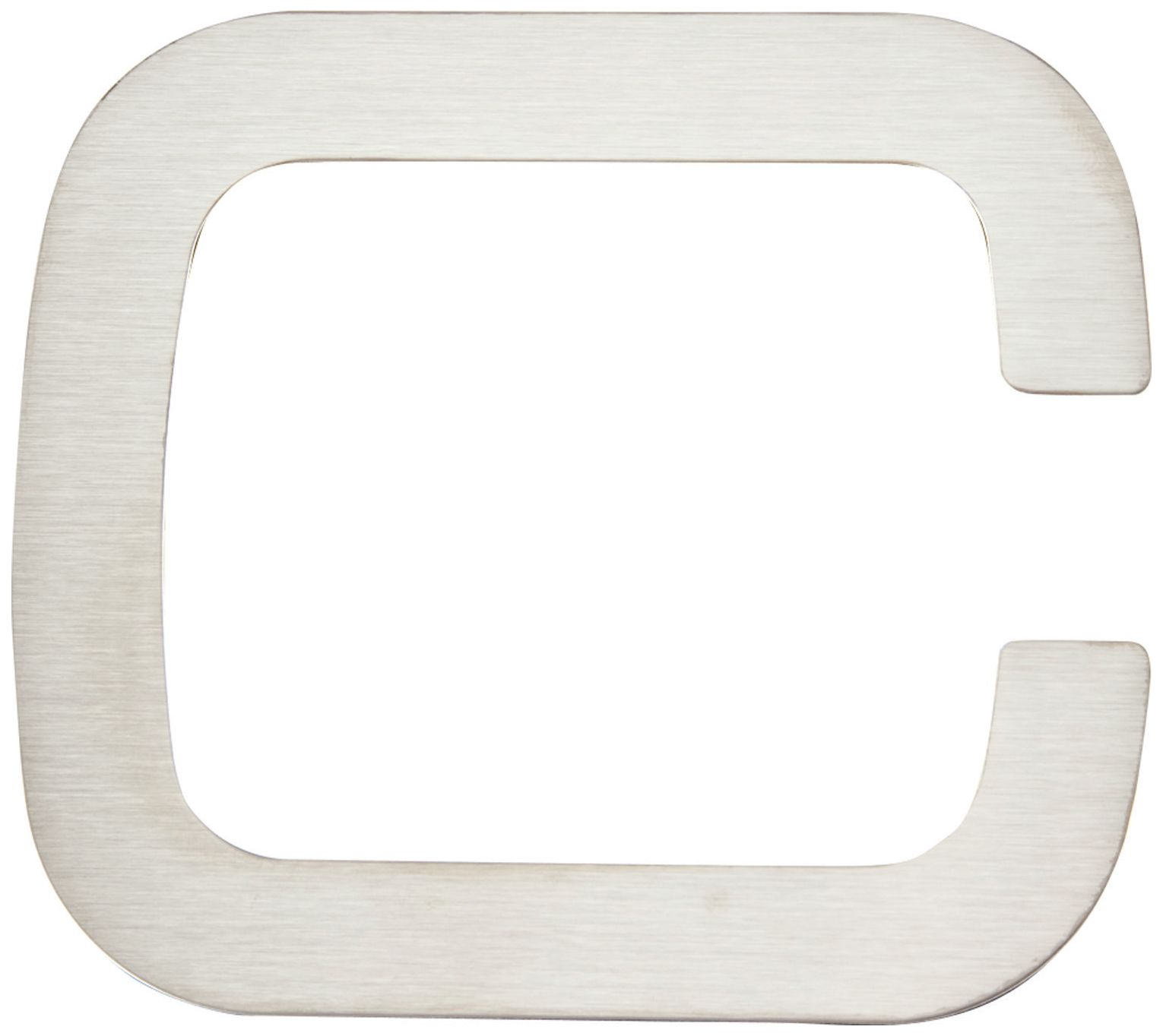 Paragon Collection Stainless Steel House Letter C