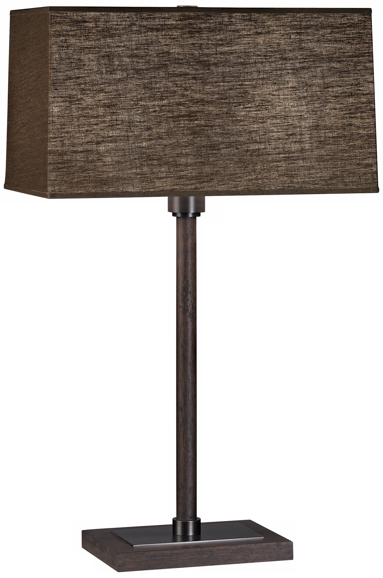 Robert Abbey Adaire Ebony Truffle 30" High Table Lamp