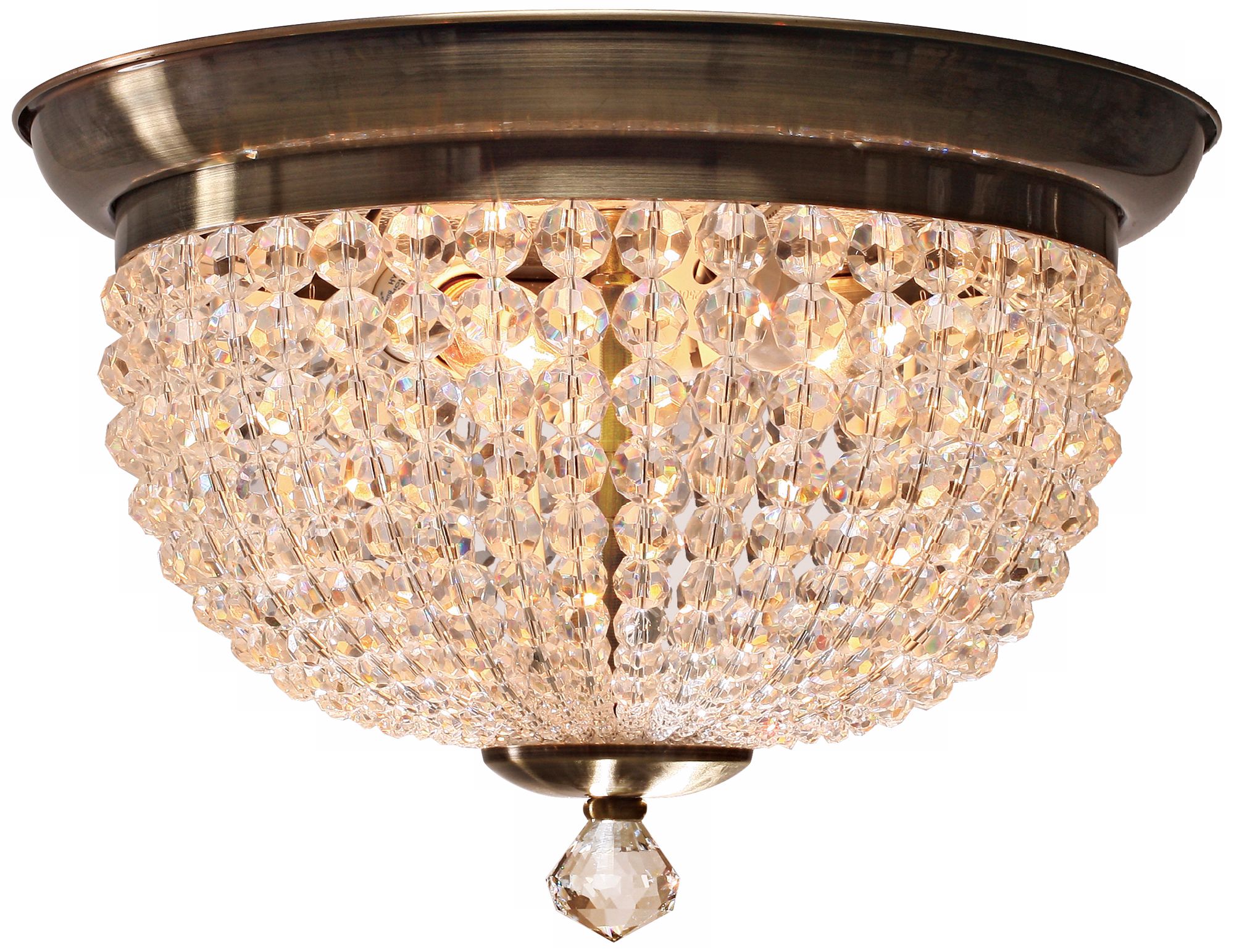 Crystorama Newbury Collection 15" Wide Ceiling Light