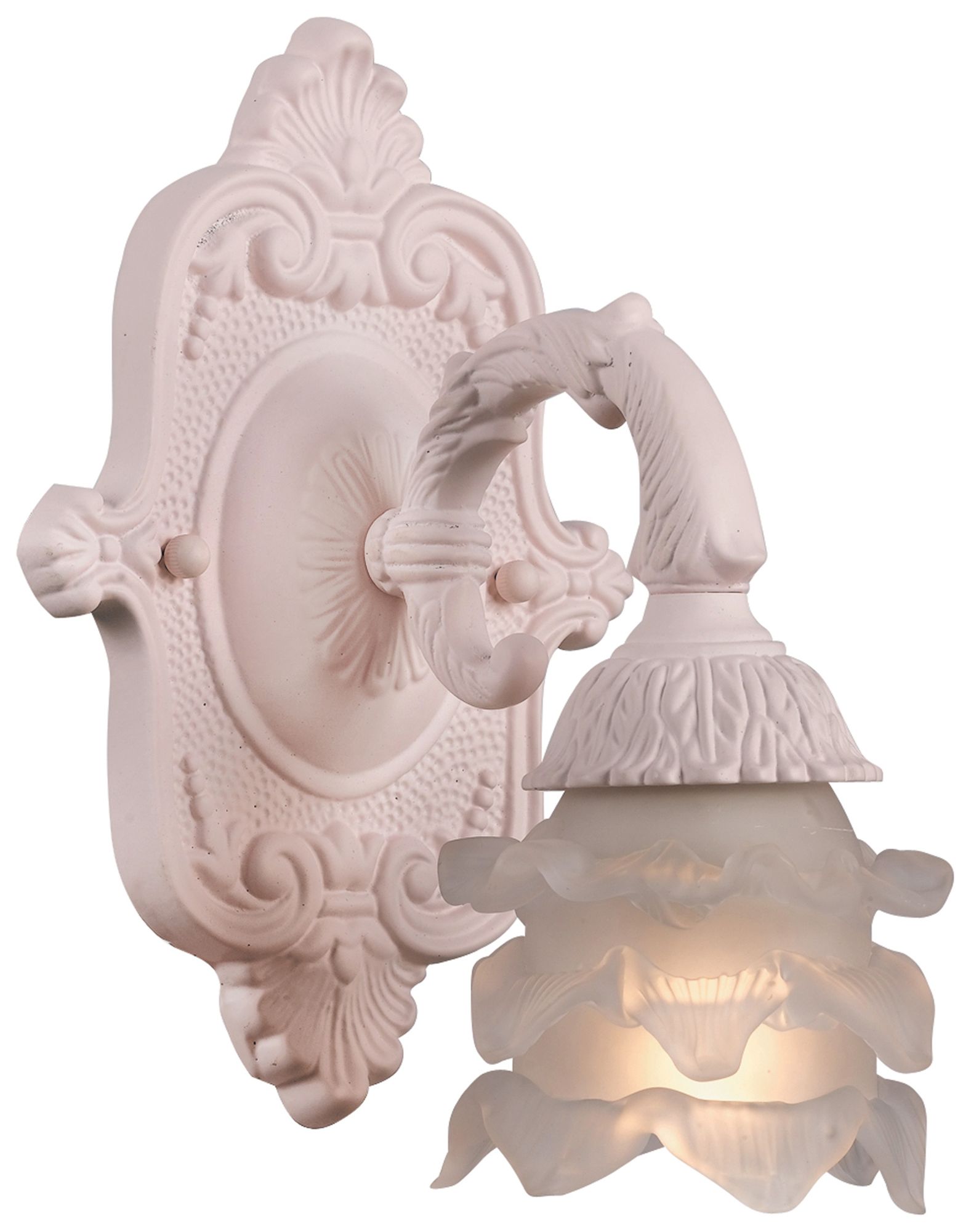 Crystorama Avignon Collection Blush 9" High Wall Sconce