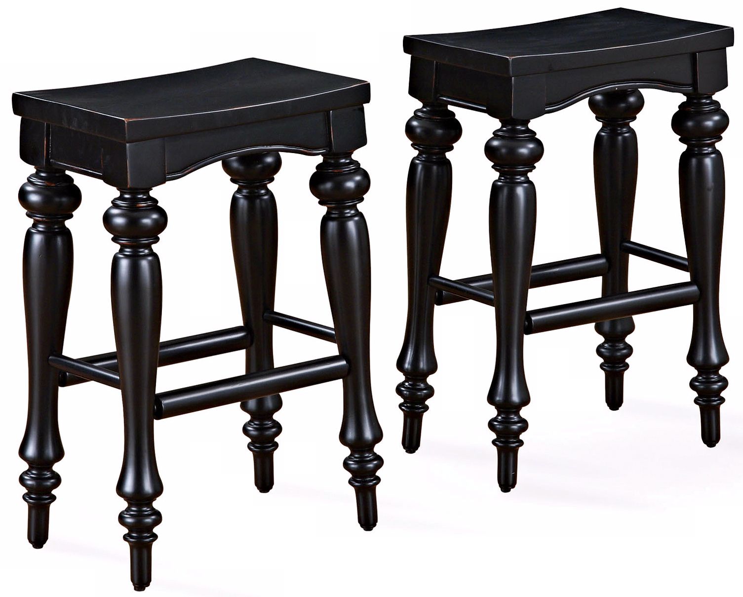 Set of 2 Powell Pennfield 24" High Counter Stools