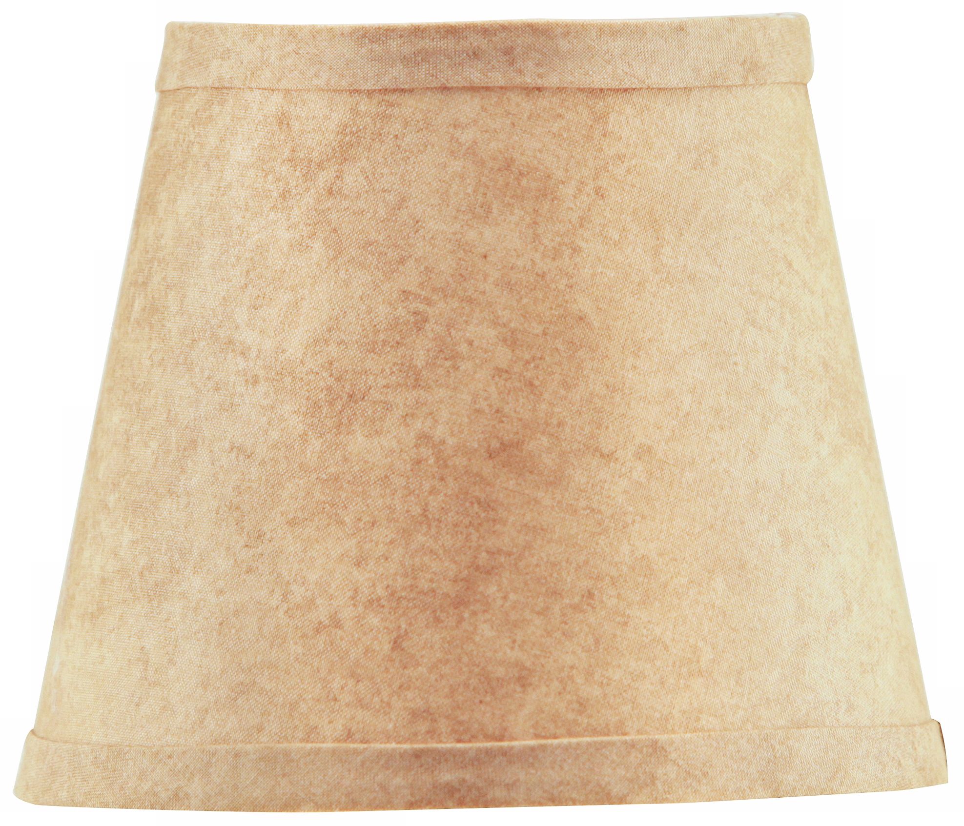 Gold Faux Suede Lamp Shades 8x14x10 14 Spider P3444