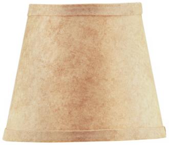 Gold Faux Suede Lamp Shades 8x14x10 14 Spider P3444