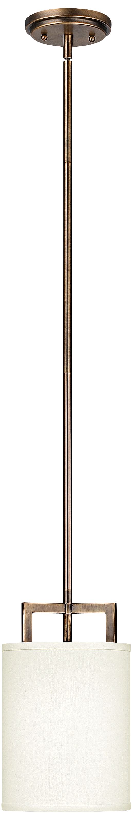 Hinkley Hampton Collection 7" Wide Bronze Mini Pendant Light
