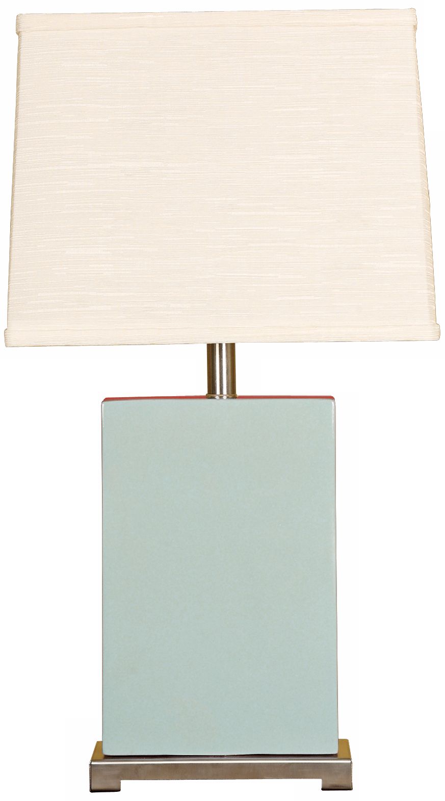 Splash Collection Aegean Ceramic Rectangular Table Lamp