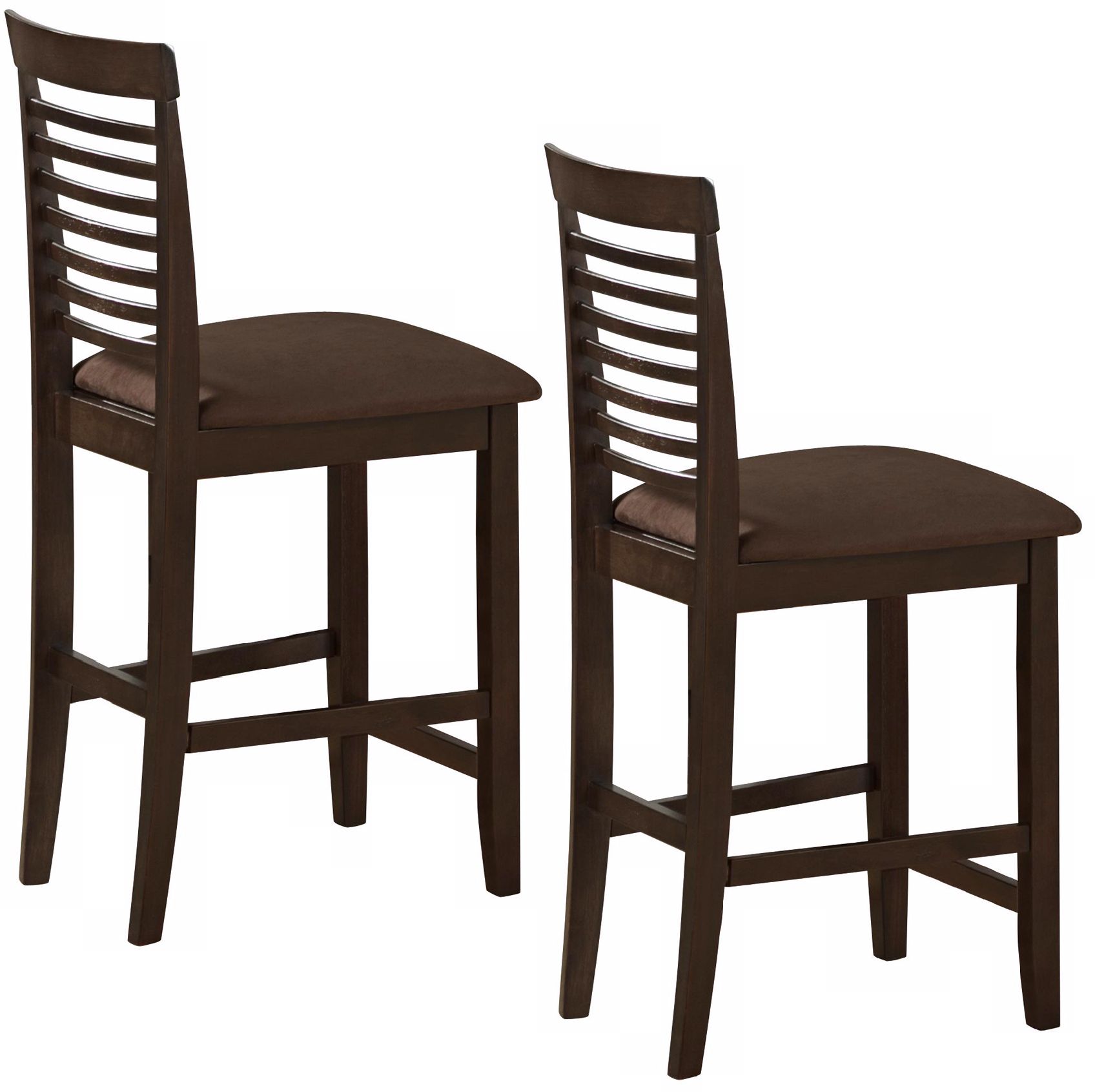 Set of Two Maestra Collection Counter Height Dining Chairs