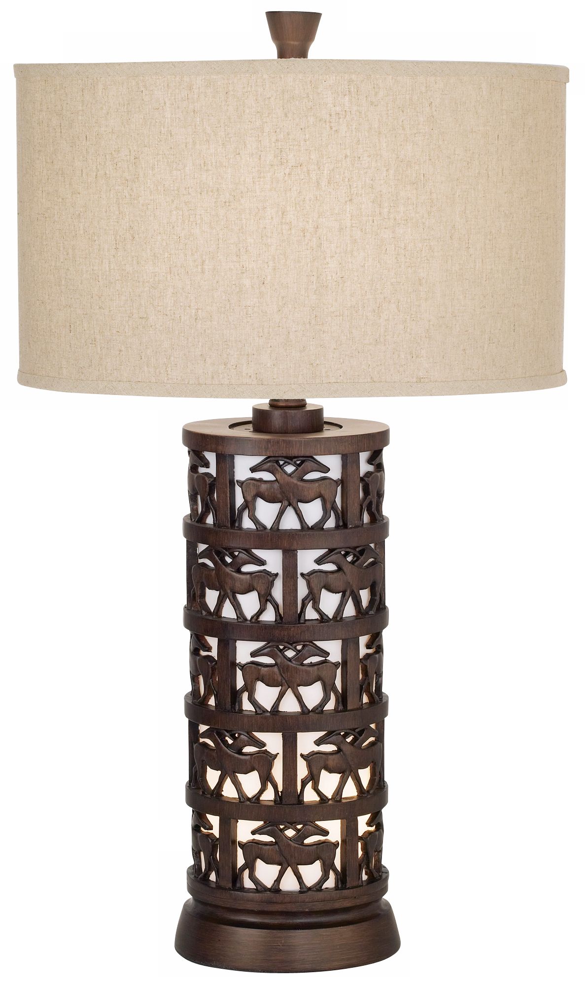 National Geographic Gazelles Night Light Table Lamp