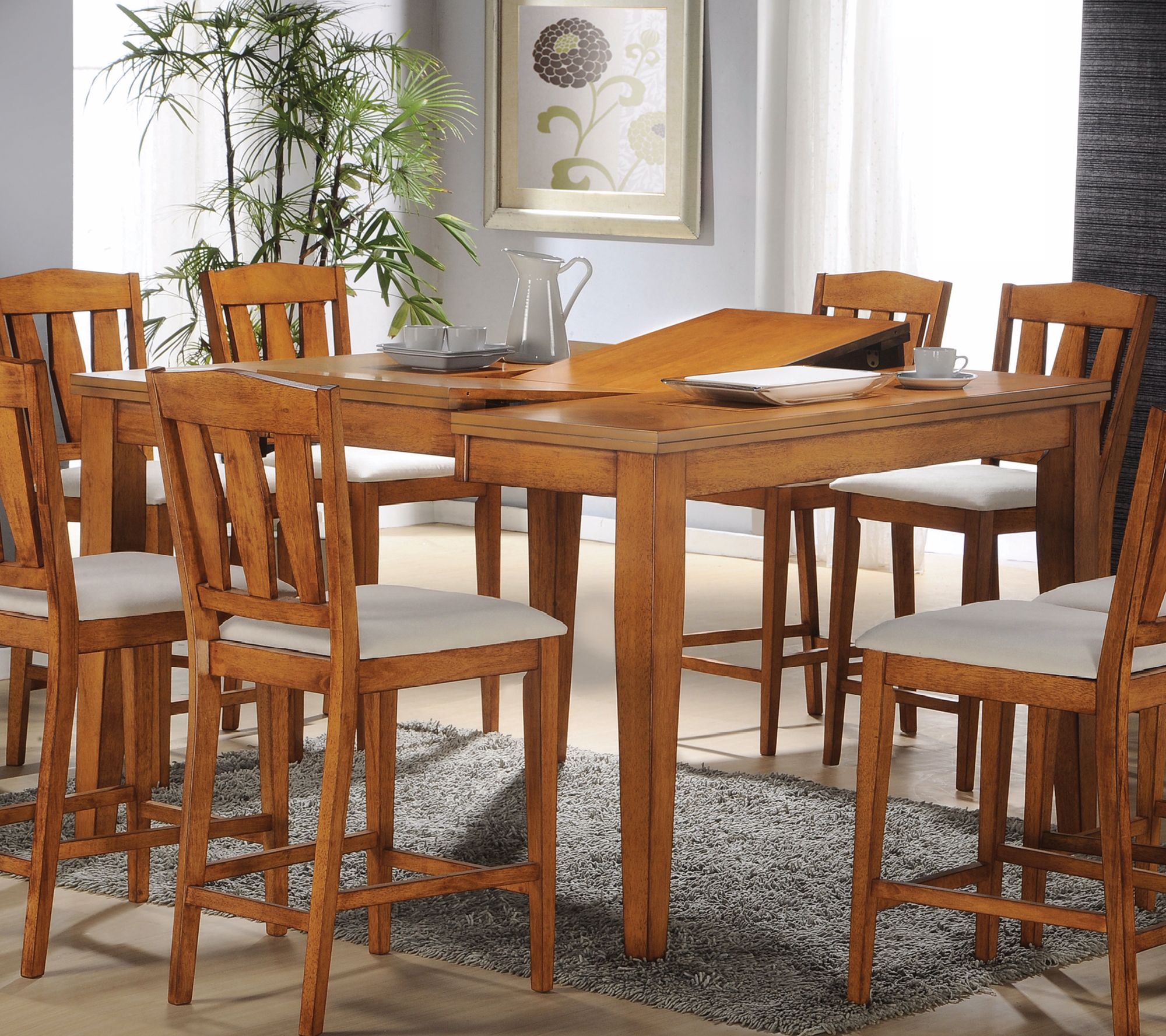 Harbine Collection Butterfly Leaf Pub Table P3912