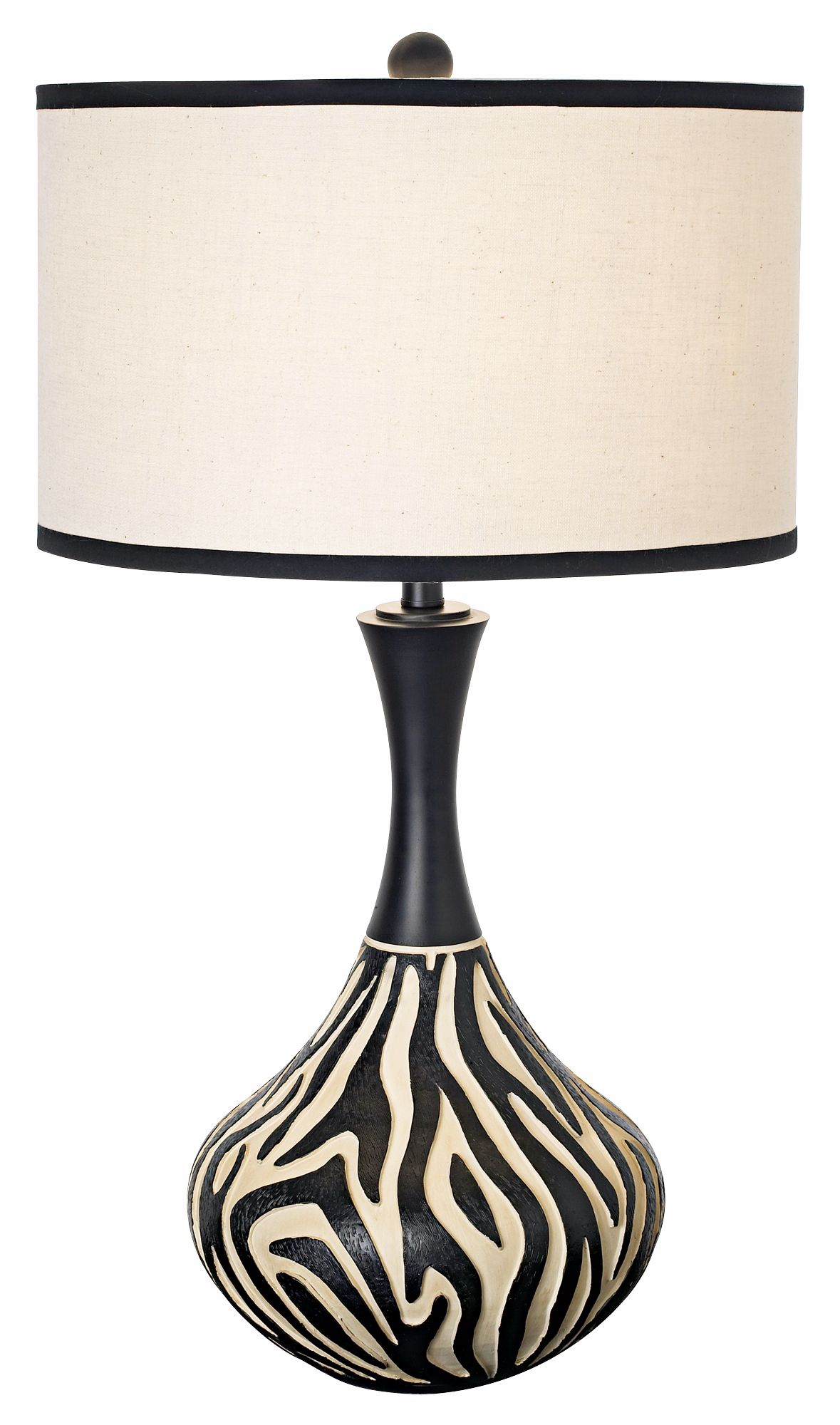 National Geographic Zebra Stripe Table Lamp