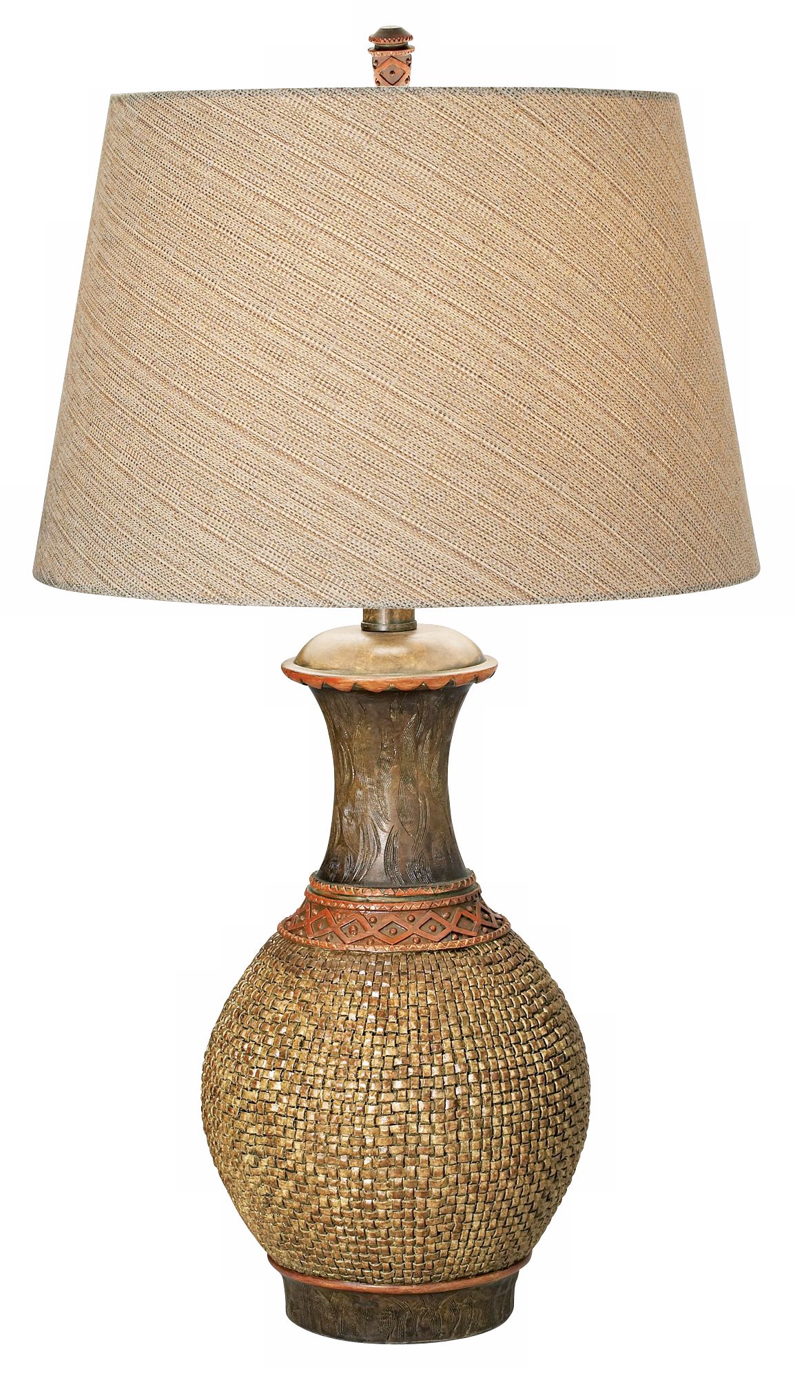 National Geographic Palm Vessel Table Lamp