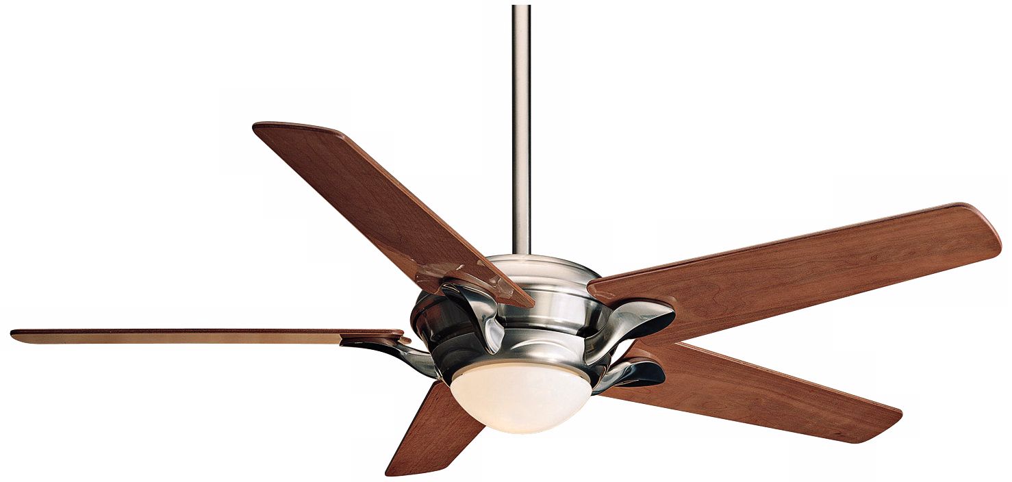 55" Casablanca Bel Air Brushed Nickel Ceiling Fan