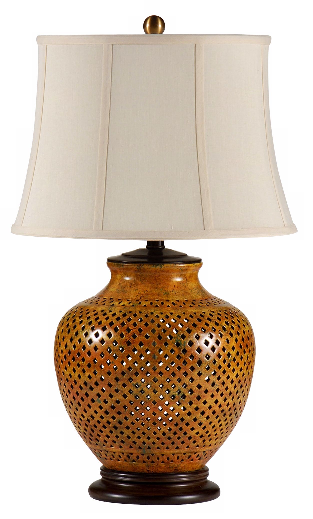 Wildwood Gradient Colors Porcelain Vase Table Lamp
