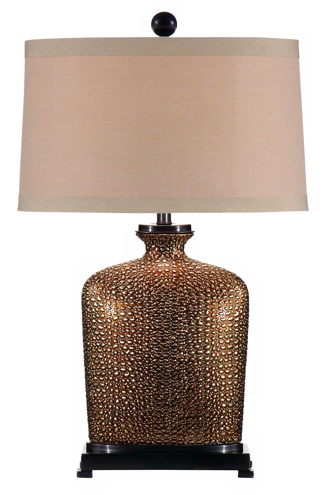 Wildwood Bumpy Bottles Hand-Painted Ceramic Table Lamp