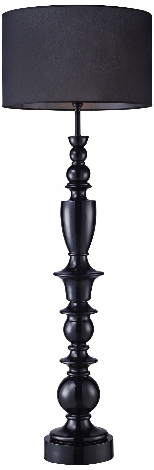 Trump Home Collection Soho Gloss Black Floor Lamp