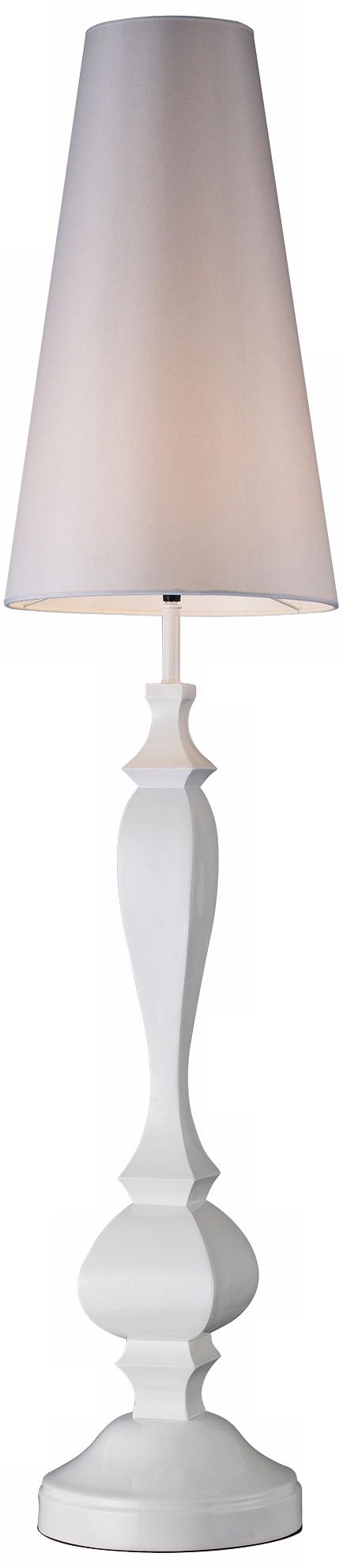Palmyra Gloss White Floor Lamp