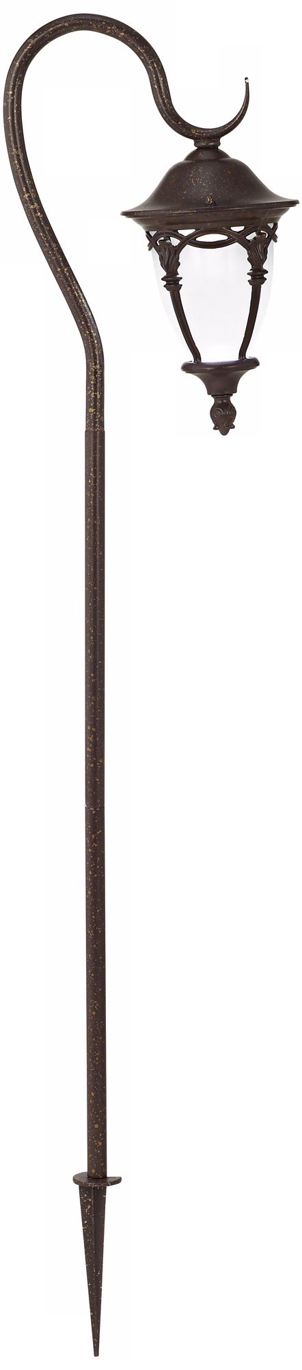 Antique Bronze Shepherds Hook LED Landscape Path Light