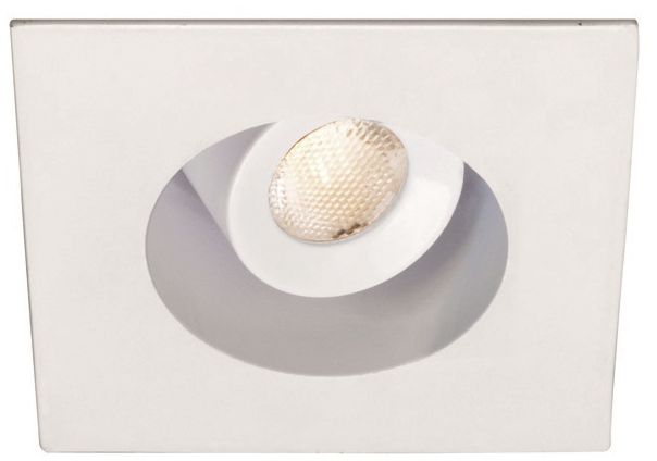 WAC Square 2" White Housing Trim LED Recessed Downlight