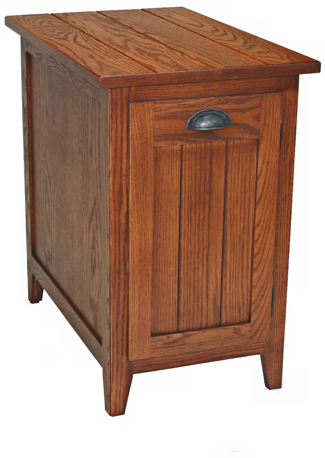 Leick Furniture Shaker Style Bin Cabinet End Table
