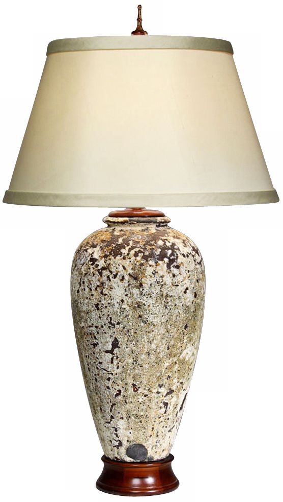 Natural Light Aquarius Ceramic Table Lamp