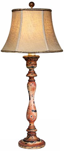 Natural Light Days of Our Lives Wood Table Lamp
