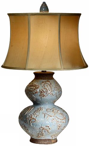 Natural Light Bombay Rebel Ceramic Table Lamp