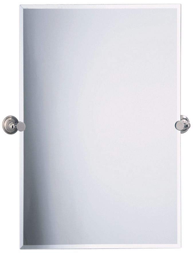 Gatco Laurel Avenue Nickel  31 1/2" High Wall Mirror