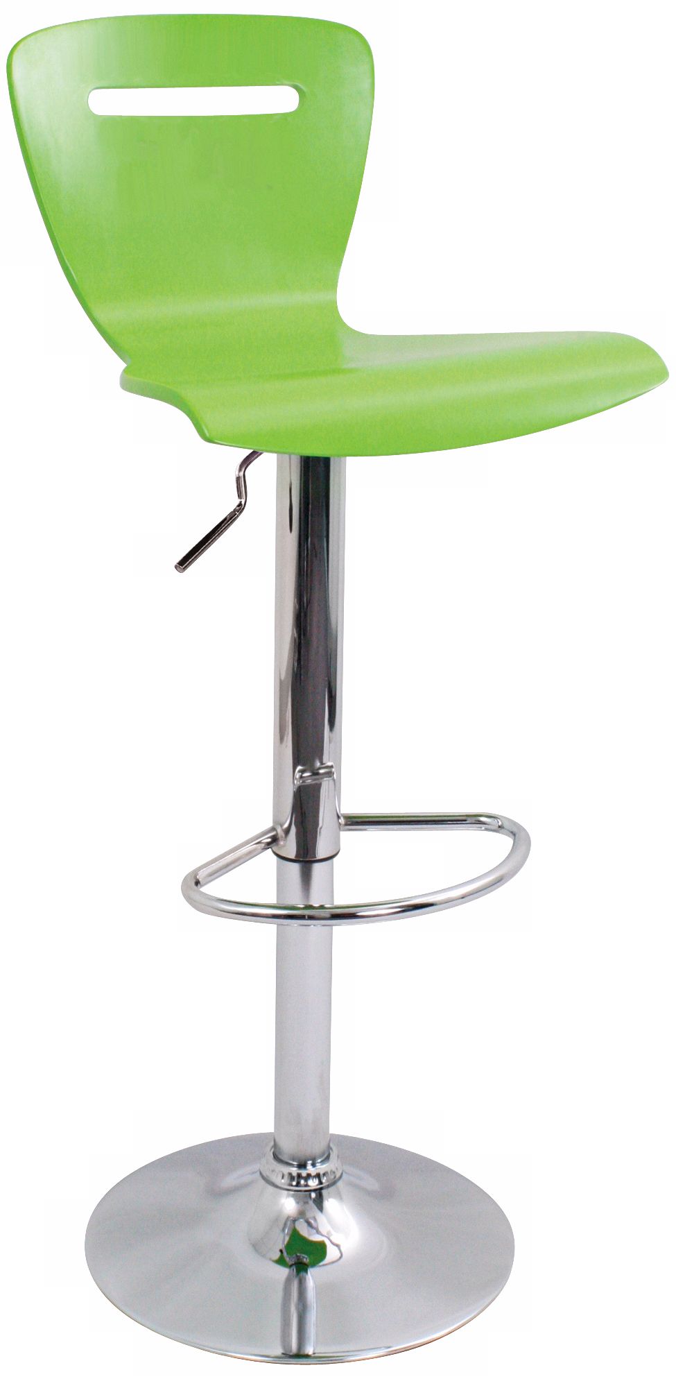 H2 Green Adjustable Bar or Counter Stool
