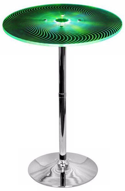 Bar Table with LED Lights Photo