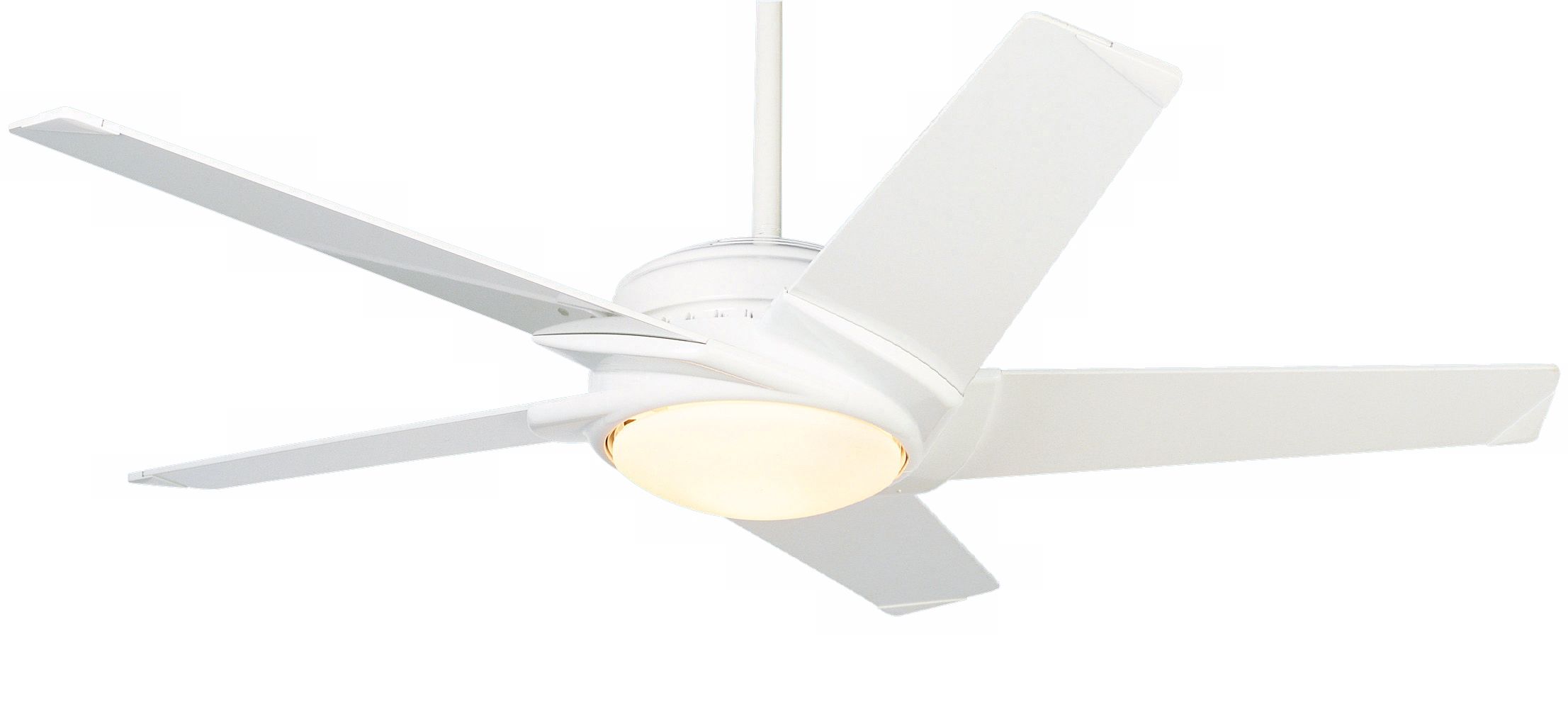 54" Casablanca Stealth Snow White Ceiling Fan