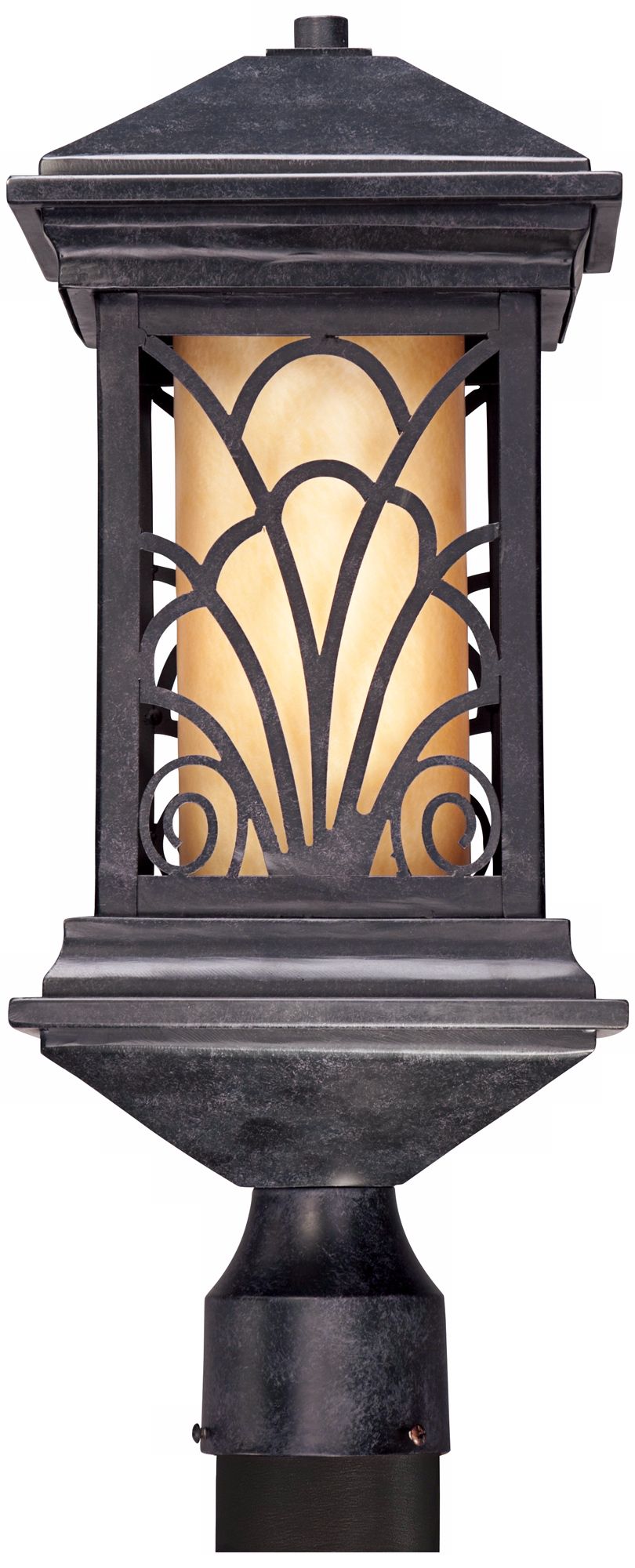 Garden Gate Collection 19" High Outdoor Post Light