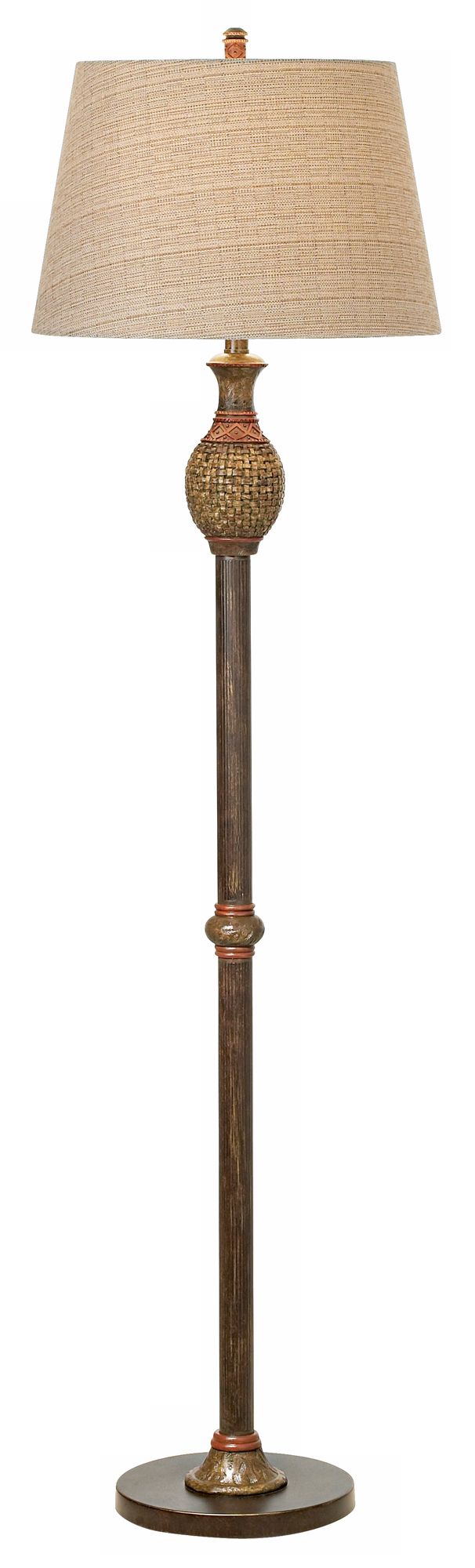 National Geographic Palm Vessel Floor Lamp