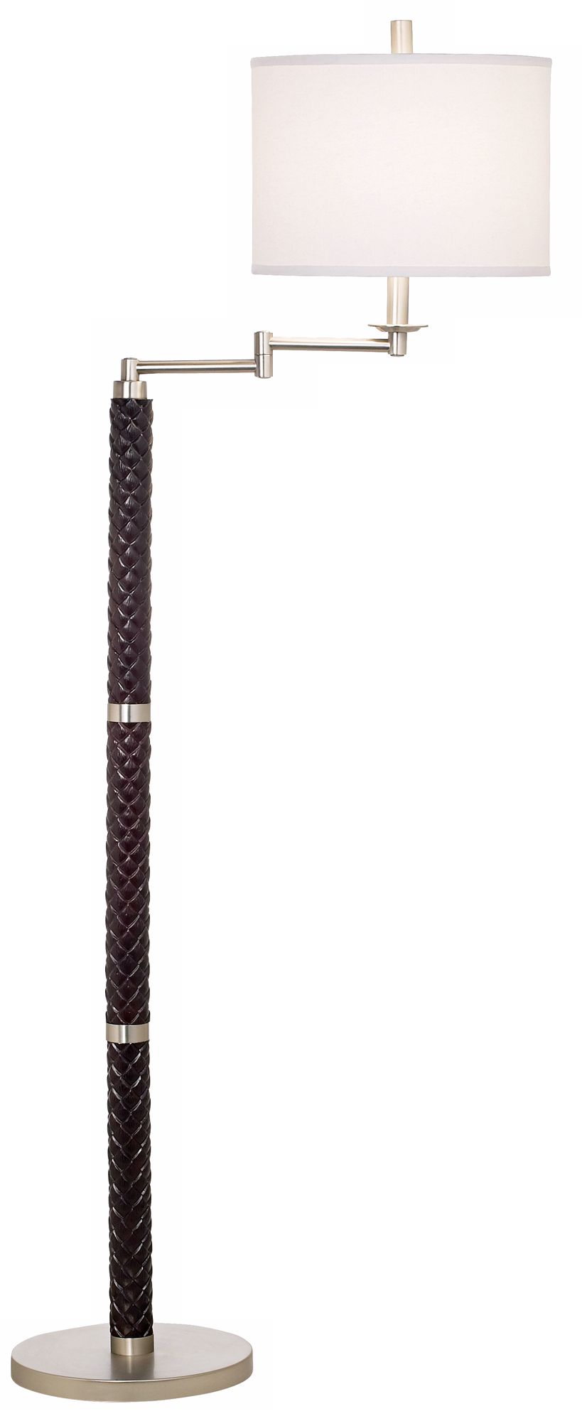 National Geographic Pineapple Grace Swing Arm Floor Lamp