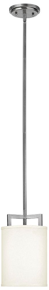 Hinkley Hampton Collection 7" Wide Nickel Mini Pendant Light
