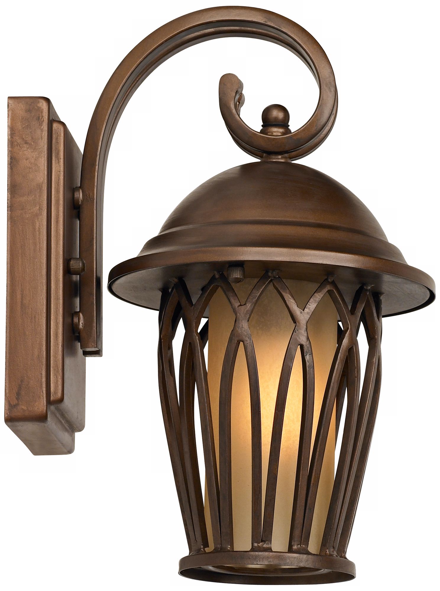 John Timberland Arches 11" High Outdoor Wall Light