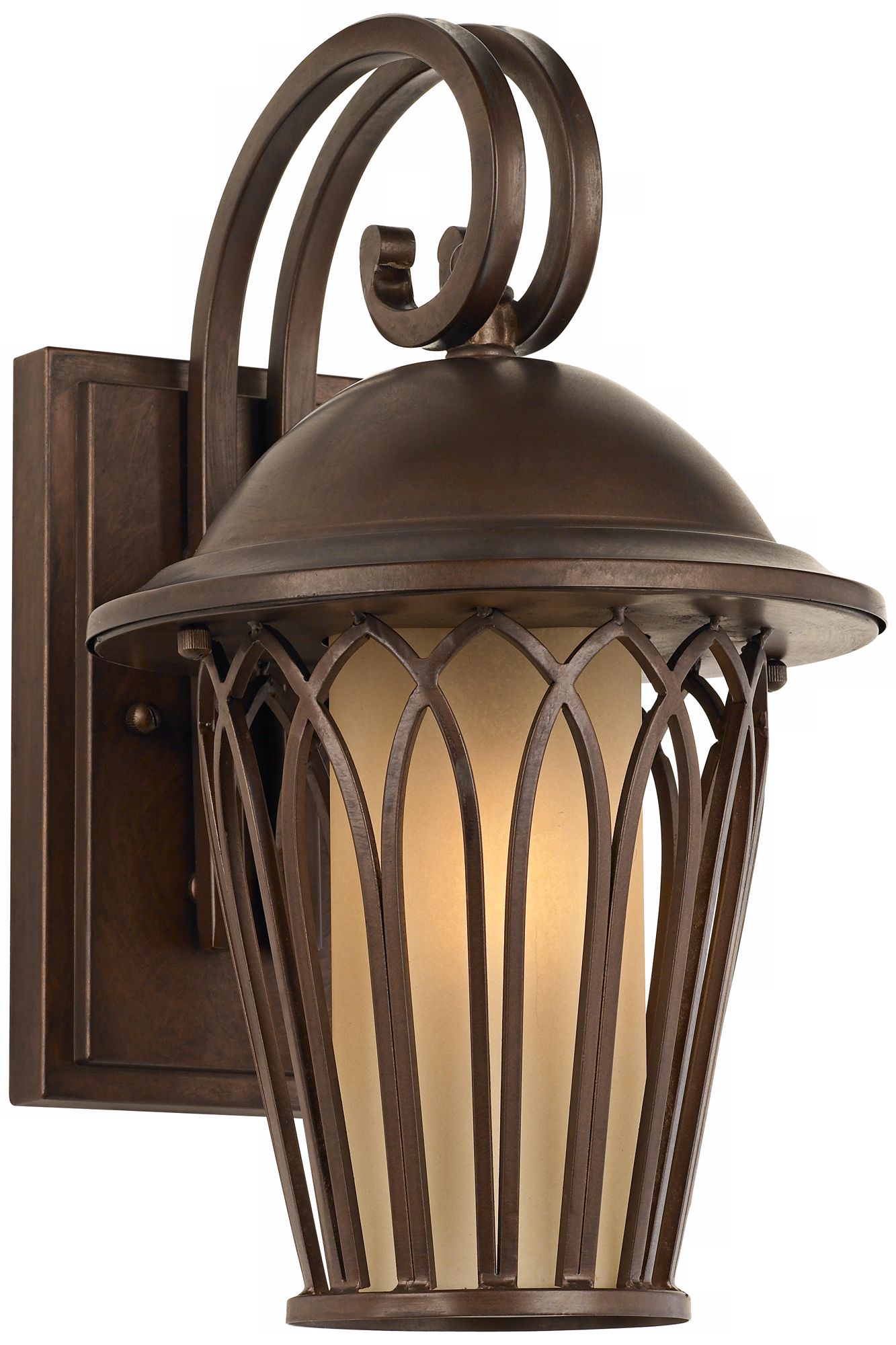 John Timberland Arches 14" High Outdoor Wall Light
