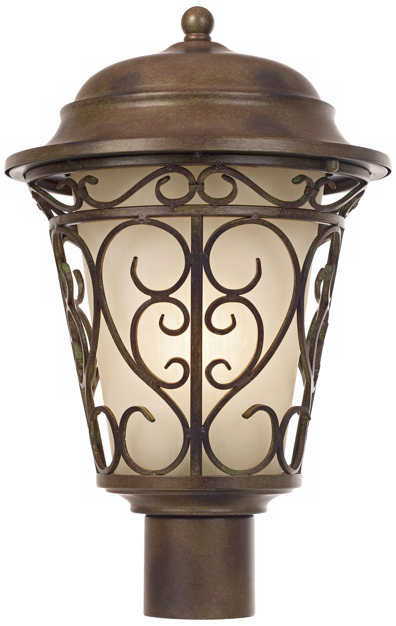 John Timberland Magnolia Court 16 34 High LED Post Light P5974 P3976