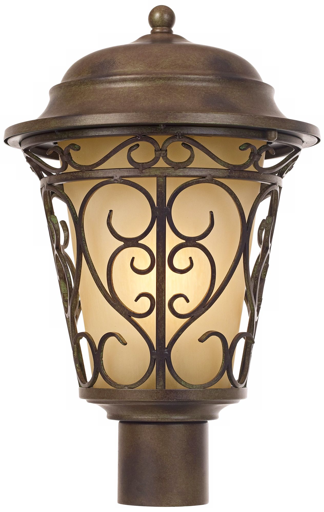 John Timberland Magnolia Court 16 3/4" High Post Light