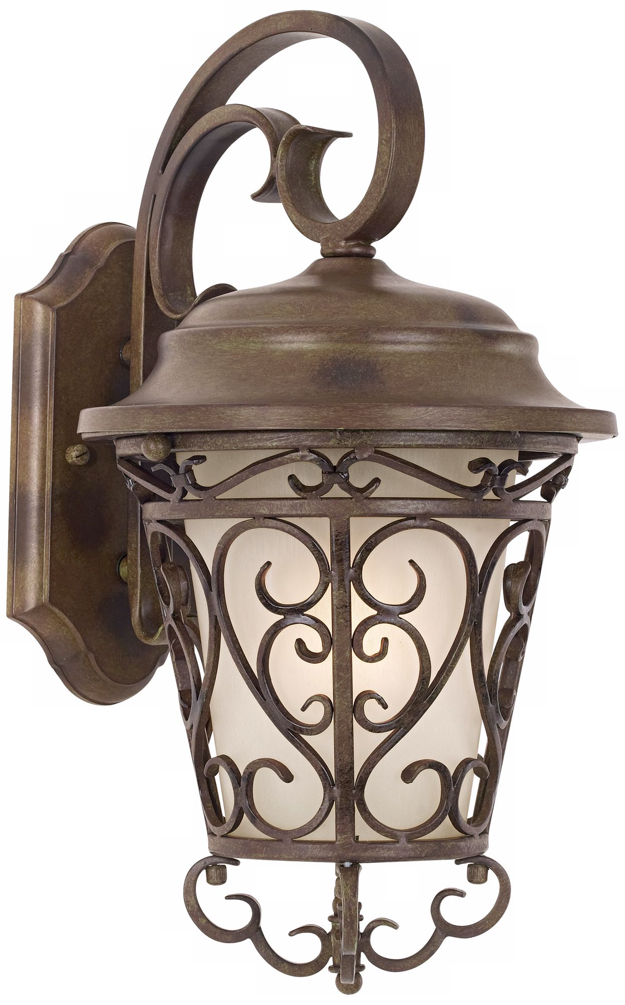 John Timberland Magnolia Court 16 34 High LED Wall Light P5977 P3976