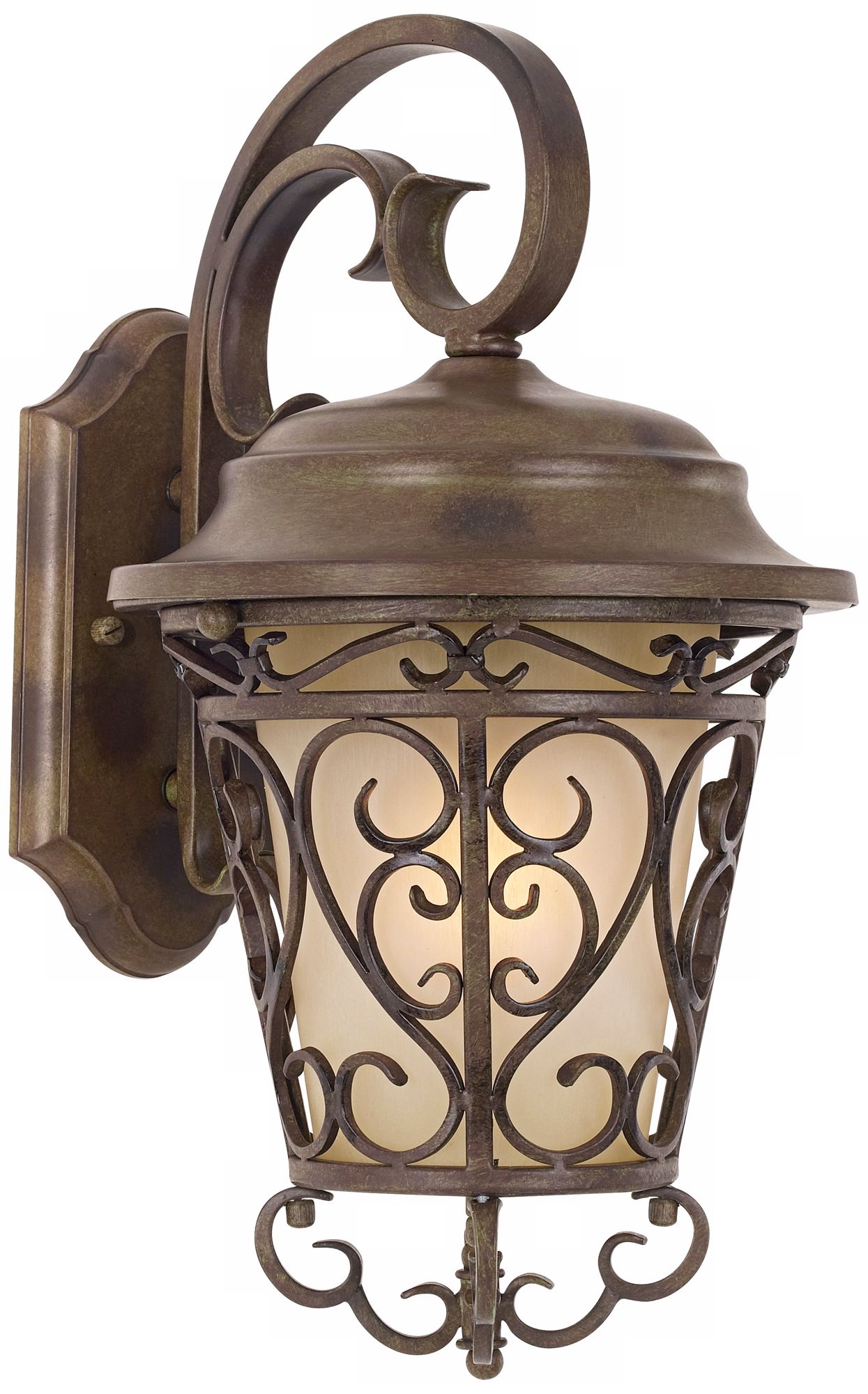 John Timberland Magnolia Court 16 3/4" High Wall Light