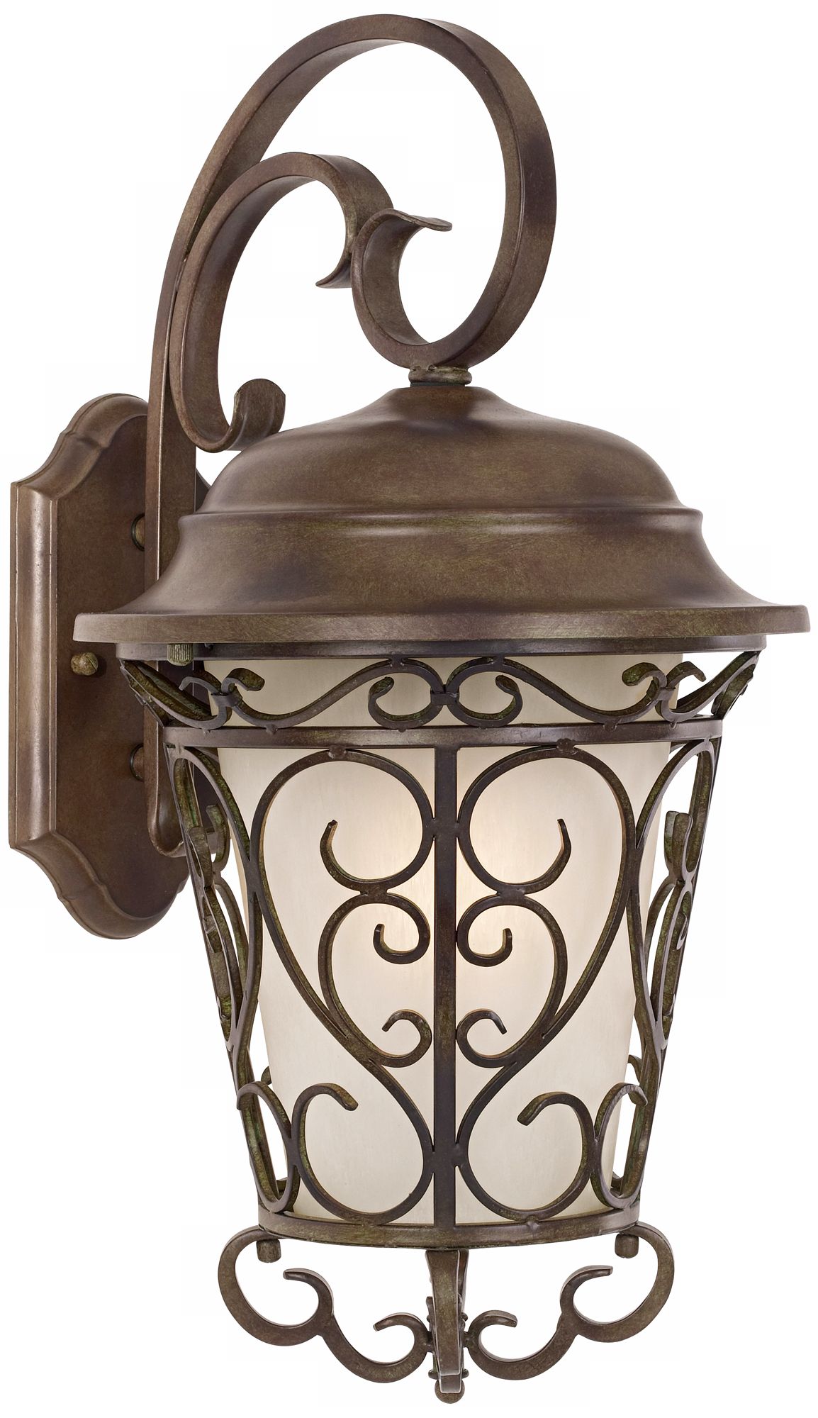 John Timberland Magnolia Court 20 34 High LED Wall Light P5979 P3976