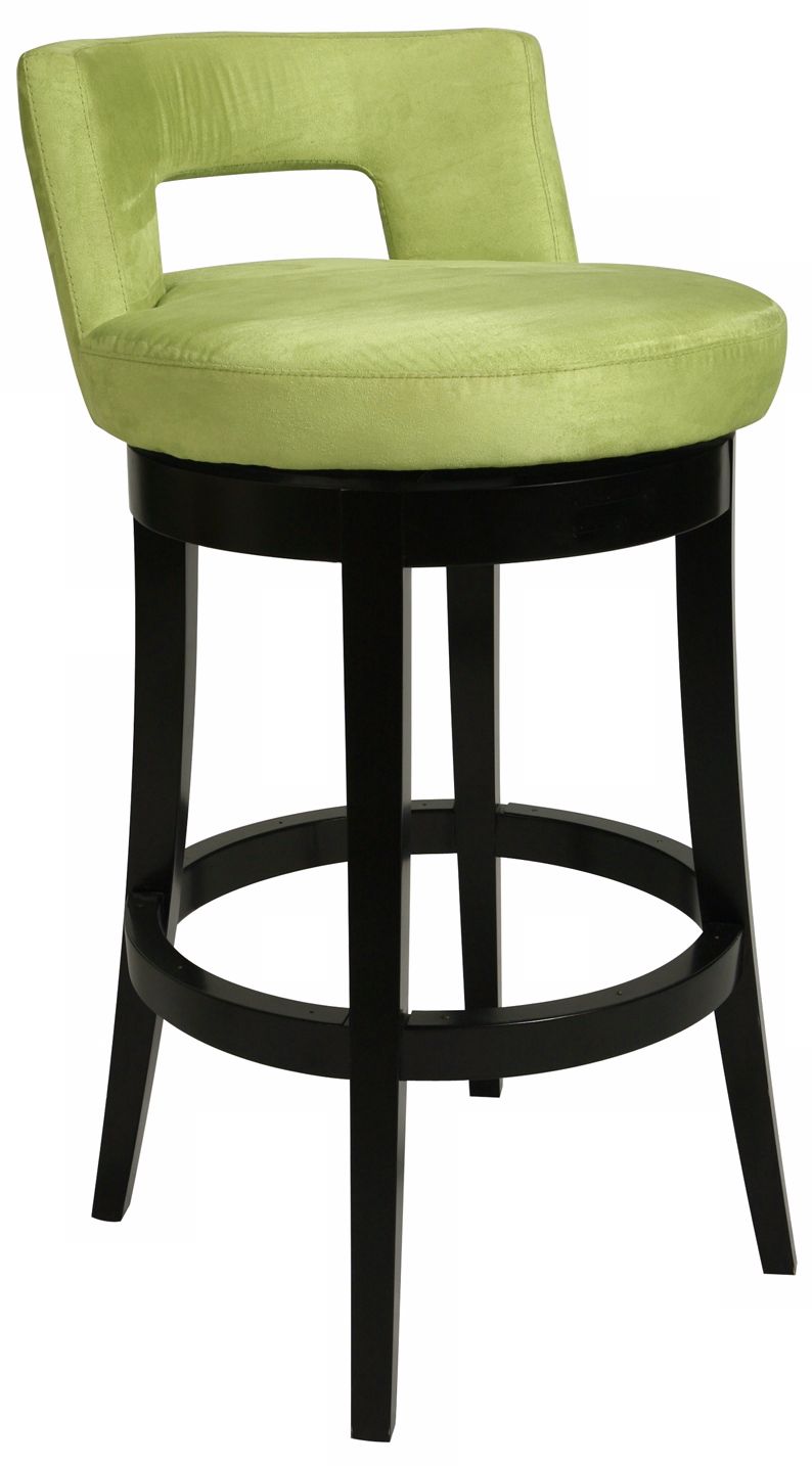 Pastel Eureka Green 26" High Swivel Counter Stool
