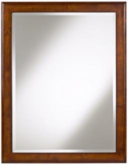 Cherry Wood Finish 35 High Sink Mirror P6917