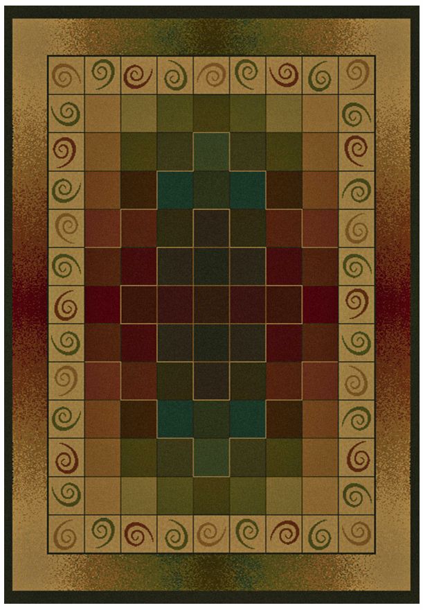 North Sky Collection Collage Area Rug