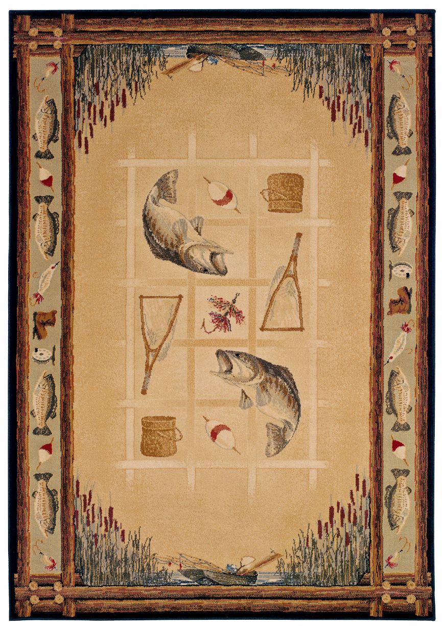 North Sky Collection Bass Cove Natural Area Rug