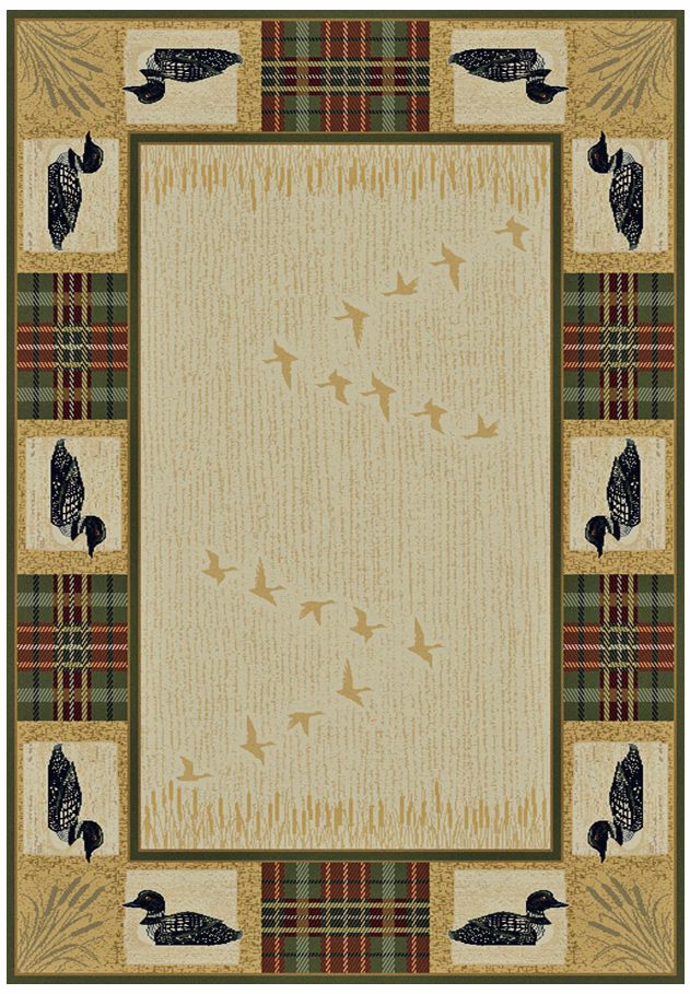 North Sky Collection Duck Pond Natural Area Rug