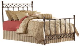 Argyle Metal Poster Bed Queen P8288