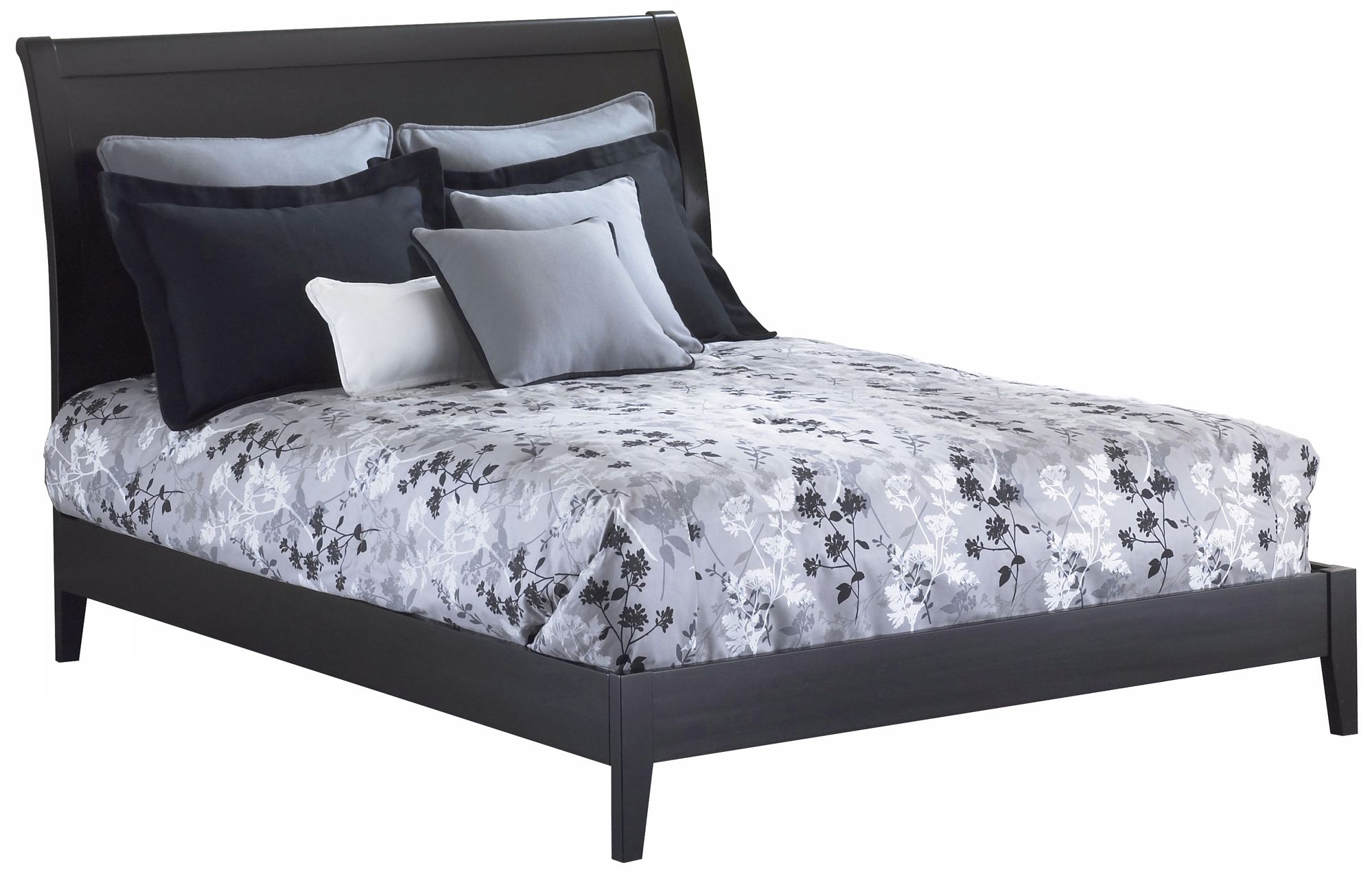 Java Black Bed