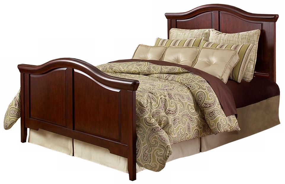 Nelson Bed Cherry Finish King P8453